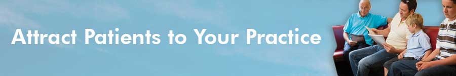 Attract patients header image